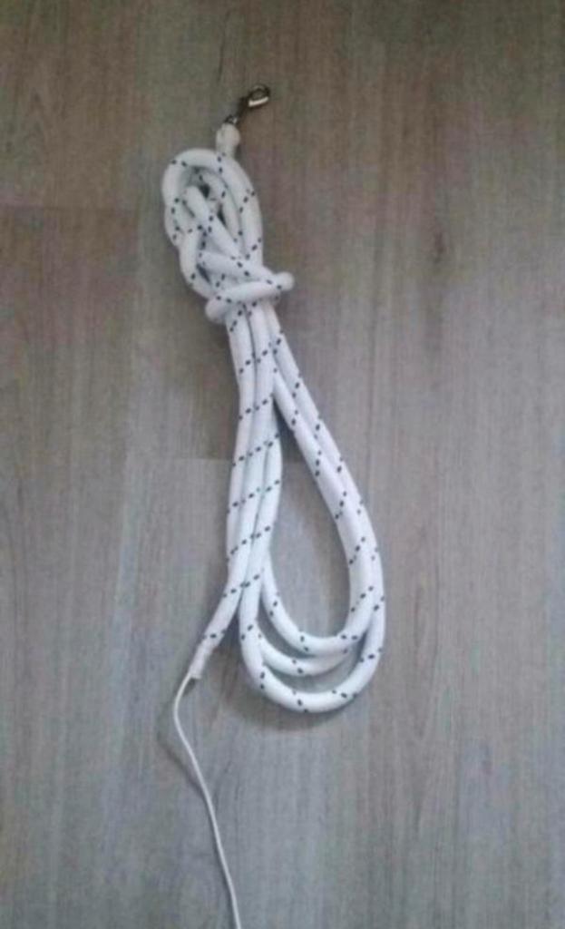Leadrope 4,5m | wit/blauw | Nieuw, Equi-Perfect, Nieuw, Equi-Perfect, Equi-Perfect