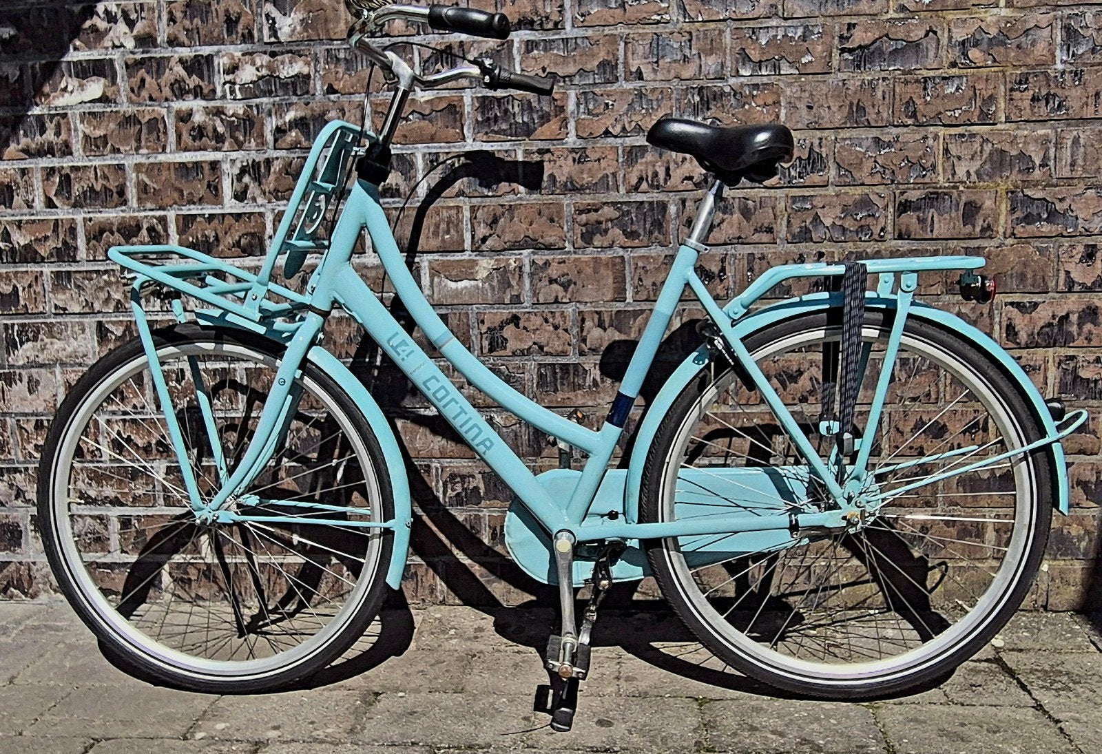 Cortina U4 Transportfiets - 3 Versnellingen, Fietsen en Brommers, Terugtraprem, Versnellingen, 56 cm of meer, Zo goed als nieuw