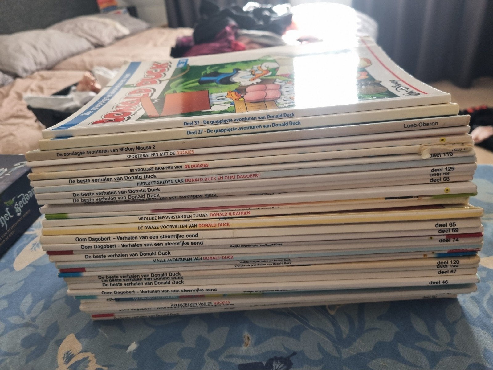 Grote collectie Donald Duck stripboeken 35 stuks, Boeken, Meerdere stripboeken, Ophalen, Gelezen, Walt Disney