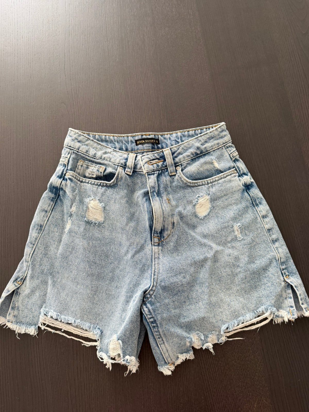 Korte broek seven sisters maat xs, Ophalen of Verzenden, Zo goed als nieuw, Blauw, W27 (confectie 34) of kleiner
