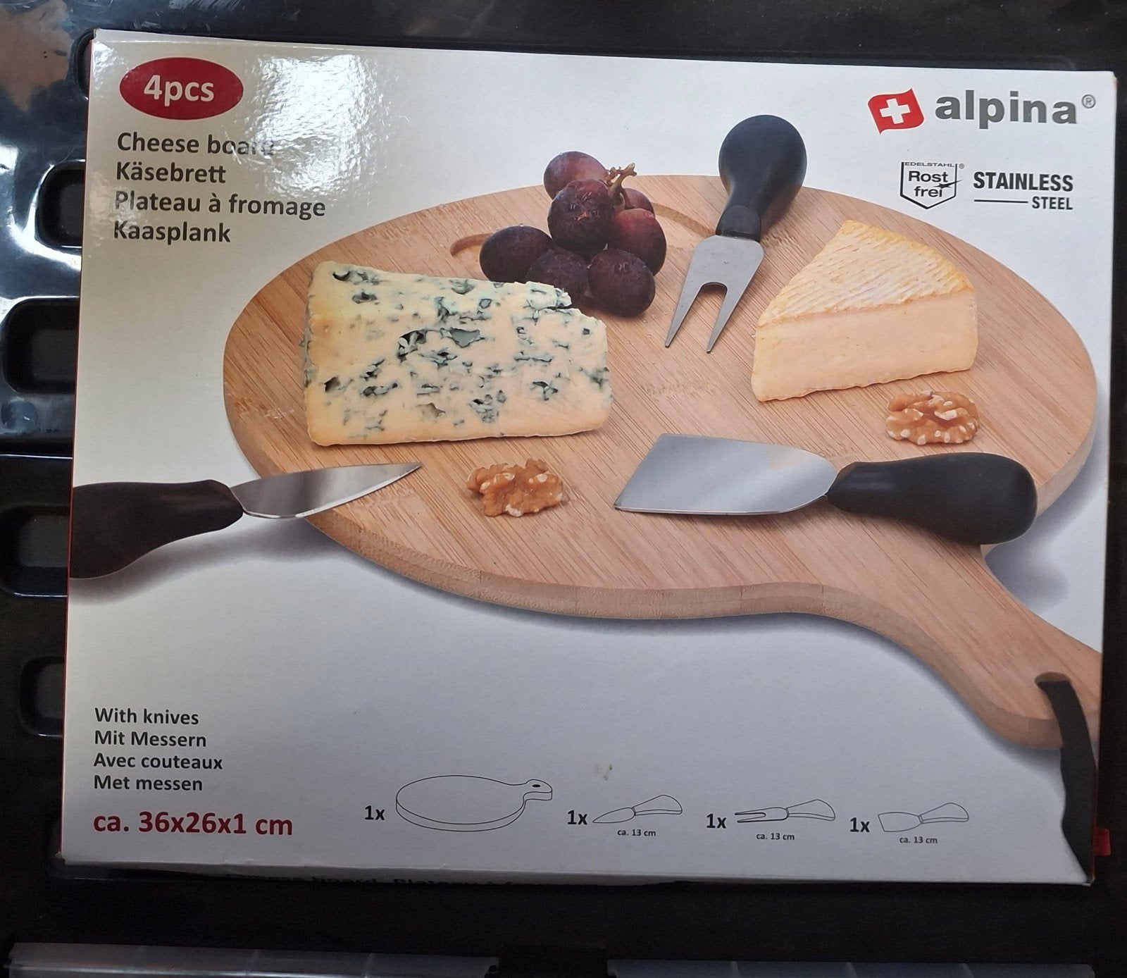 Kaasplankje nieuw, Hout, Snij-/serveerplank, Nieuw, Ophalen of Verzenden