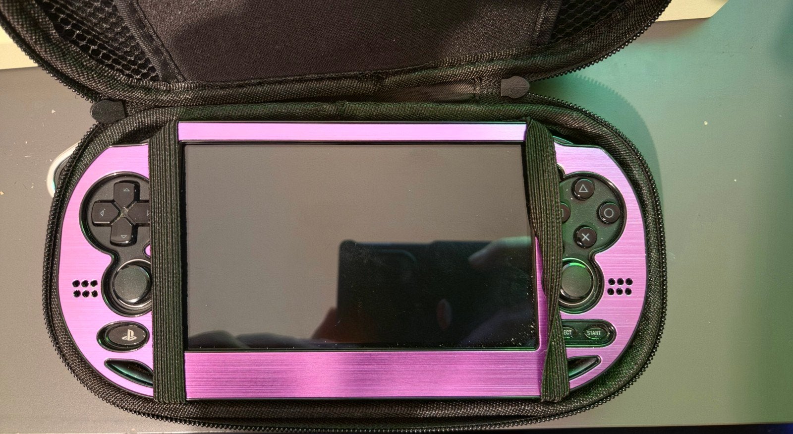 Sony PlayStation oled Vita PCH-1101 met games en, Ophalen of Verzenden, Zo goed als nieuw, Overige kleuren, Met games