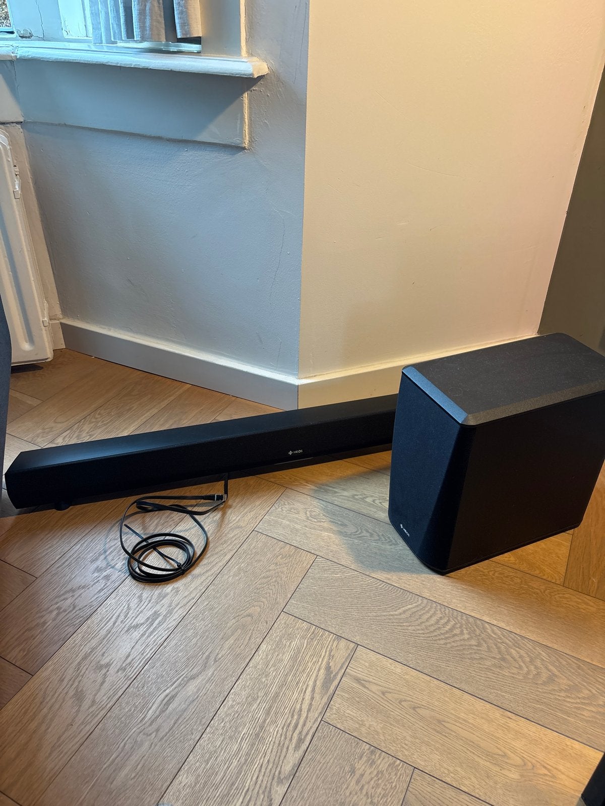 Denon HEOS Soundbar met subwoofer, Ophalen, Met externe subwoofer, Gebruikt