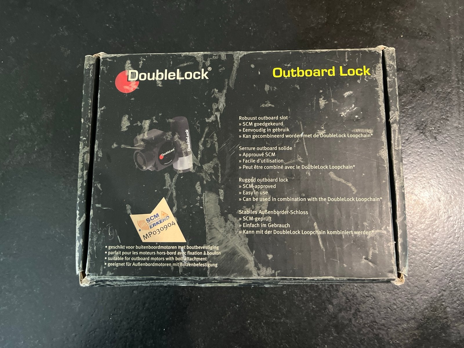 DoubleLock Outboard Lock SCM goedgekeurd buitenboordmotorslo, Ophalen of Verzenden, Nieuw, Overige typen