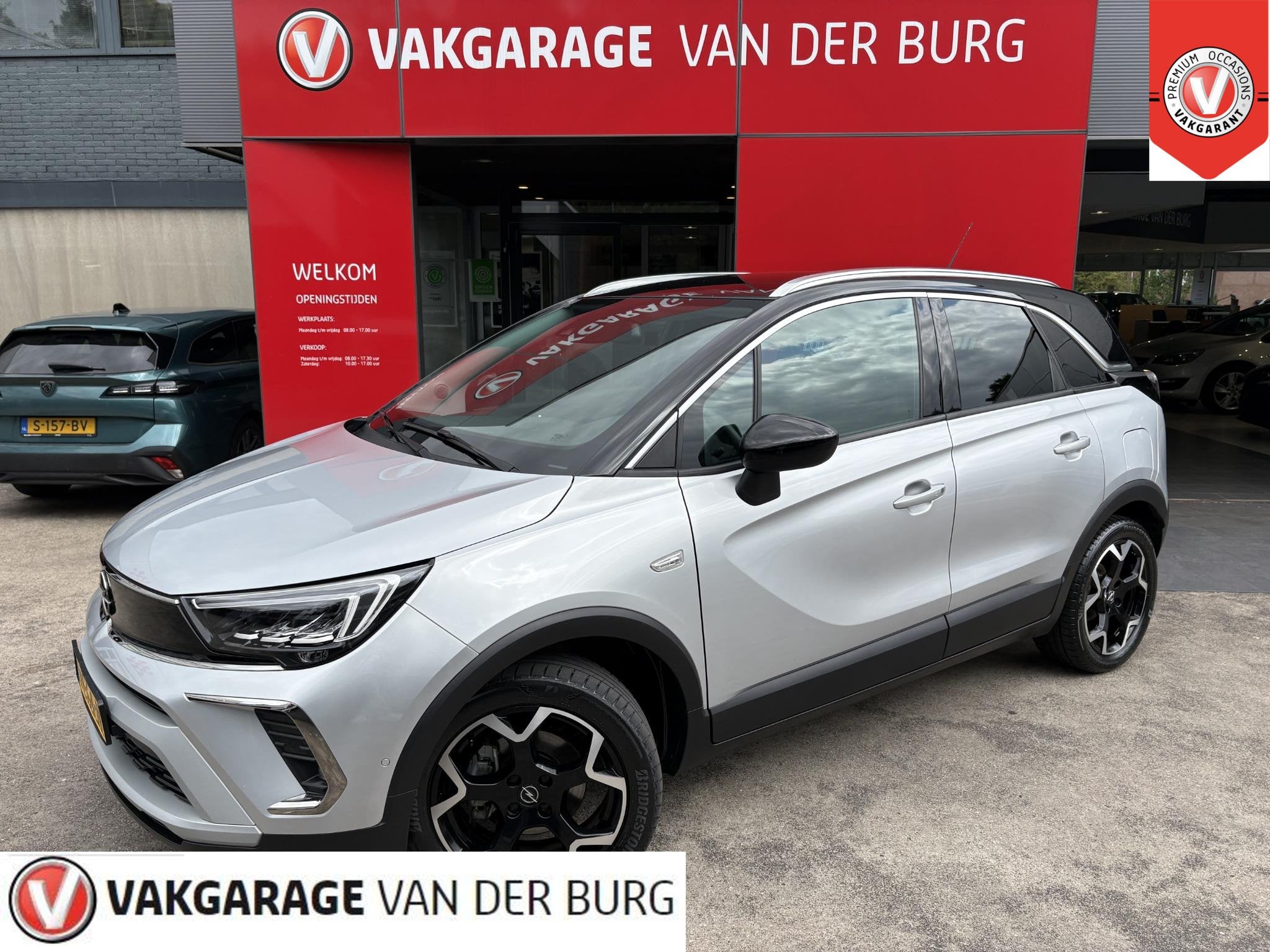 Opel Crossland 1.2 Turbo Level 3 Ultimate, Auto's, 12 maanden, 840 kg, Gebruikt, Euro 6