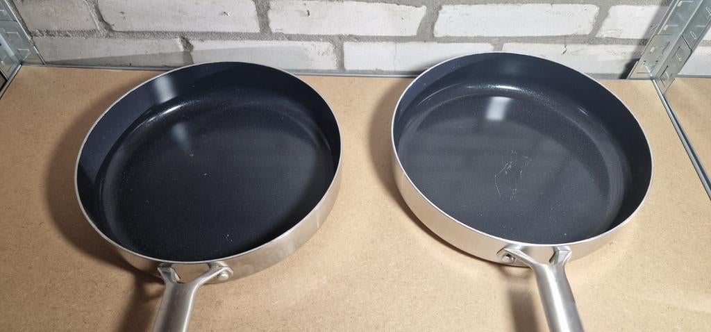 Pannen Royal kempen en begeer, greenpan, blue diamond, Huis en Inrichting, Keuken | Potten en Pannen, Ophalen of Verzenden, Rvs