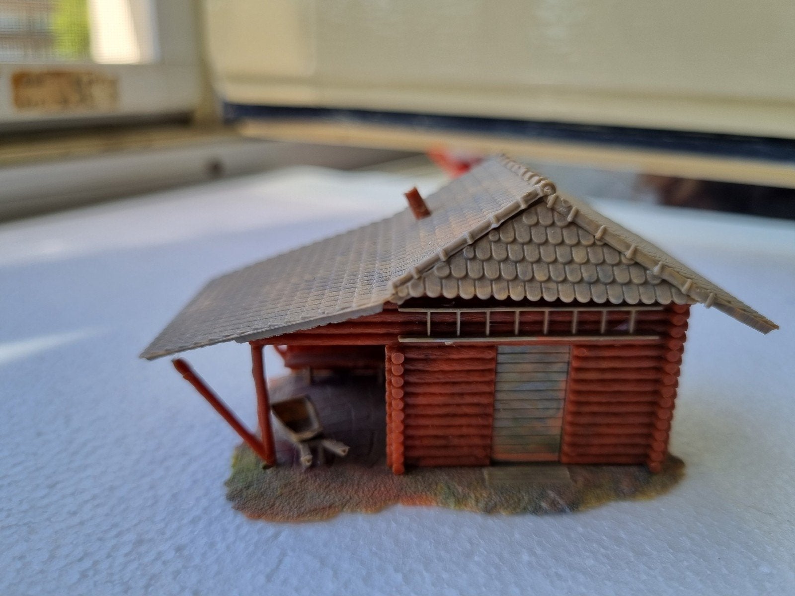 faller HO  b71 rustice berghut, Hobby en Vrije tijd, Modeltreinen | H0, Overige merken, Gebruikt, Gelijkstroom of Wisselstroom