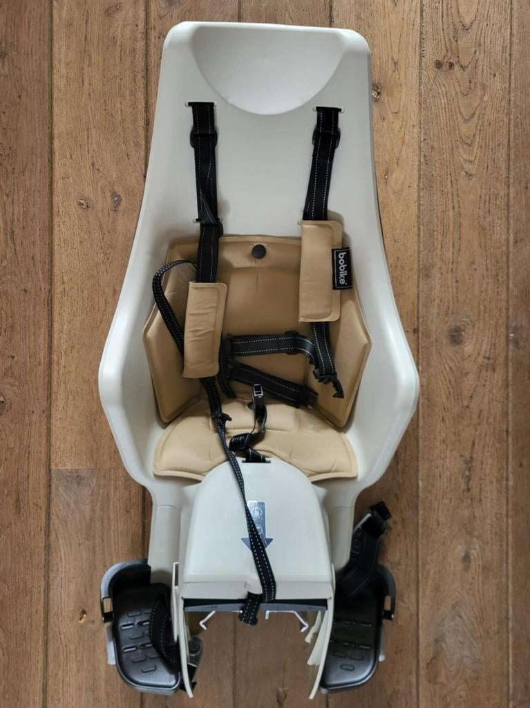 Nieuw Bobike Maxi Plus fietszitje – Safari Chic – 9-22 kg, Achterzitje, Nieuw, Ophalen of Verzenden, 9 t/m 36 kg