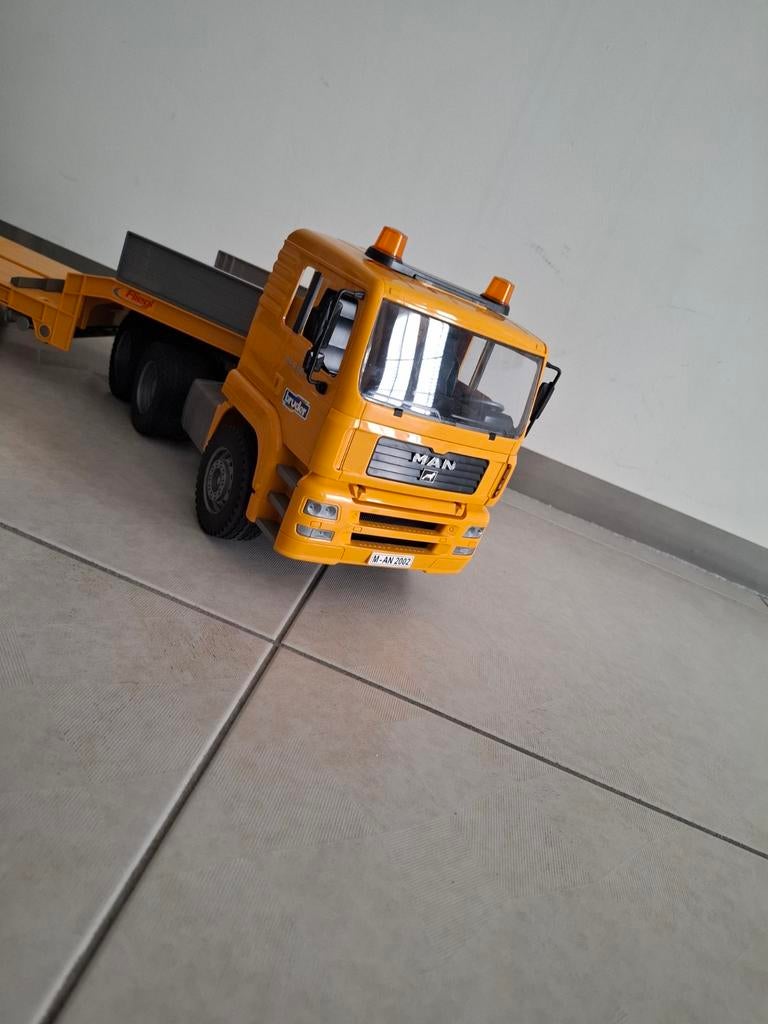 Complete set bruder grondwerkmachines, Ophalen, Zo goed als nieuw
