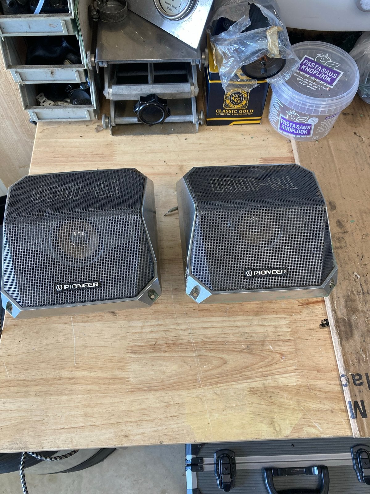 Pioneer TS-1660 Car Speakers - Vintage Audio, Auto diversen, Ophalen of Verzenden, Gebruikt