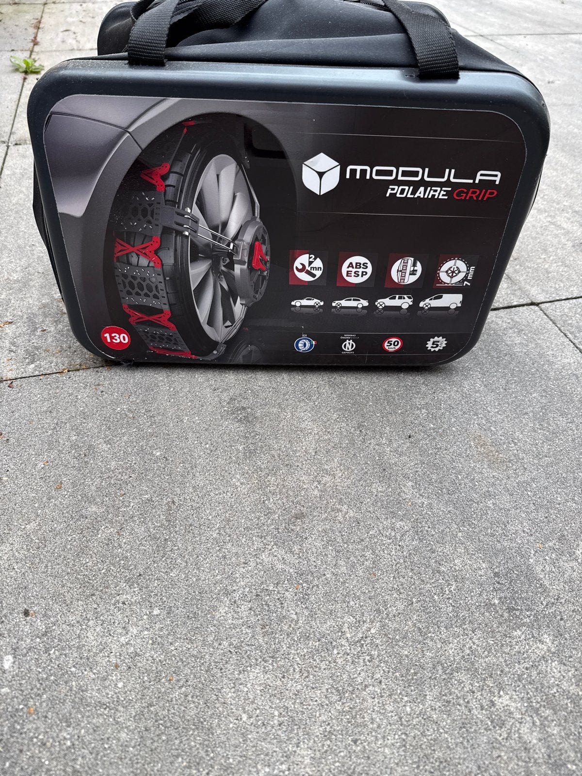 Modula Polaire Grip Sneeuwkettingen - Maat 130, Auto diversen, Ophalen, Nieuw