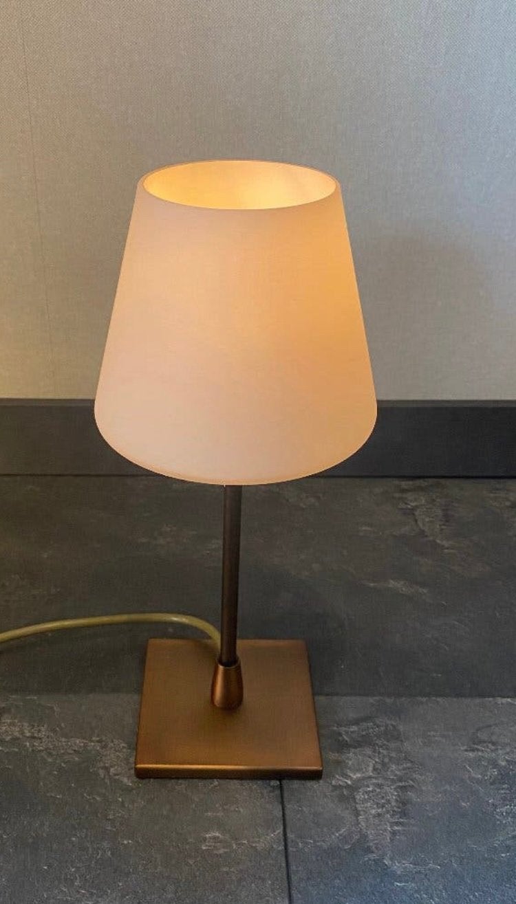 Tafellamp Steinhauer Ancilla, Ophalen, E14 (klein), Wit, Zo goed als nieuw
