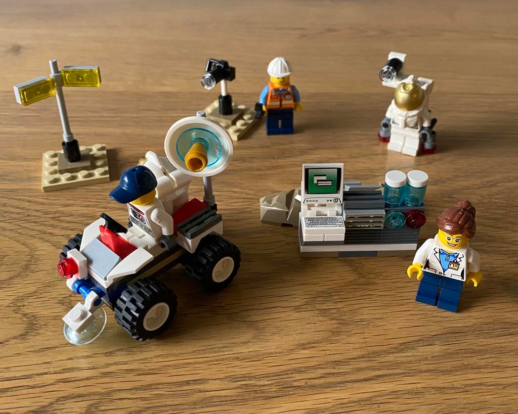 LEGO City Ruimtevaart Starter Set - 60077, City, Lego, Ophalen of Verzenden, Zo goed als nieuw