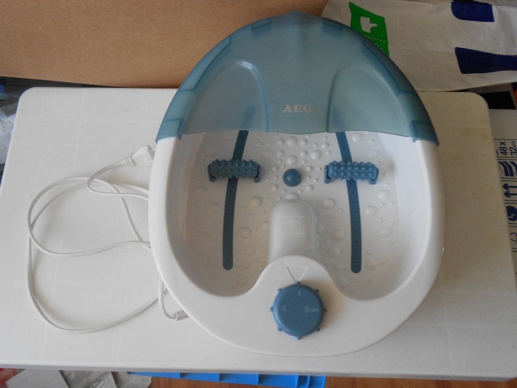 Massage bad en Spa, merk AEG type FM5507 serie 2555 gebruikt, Ophalen, Gebruikt, Apparaat