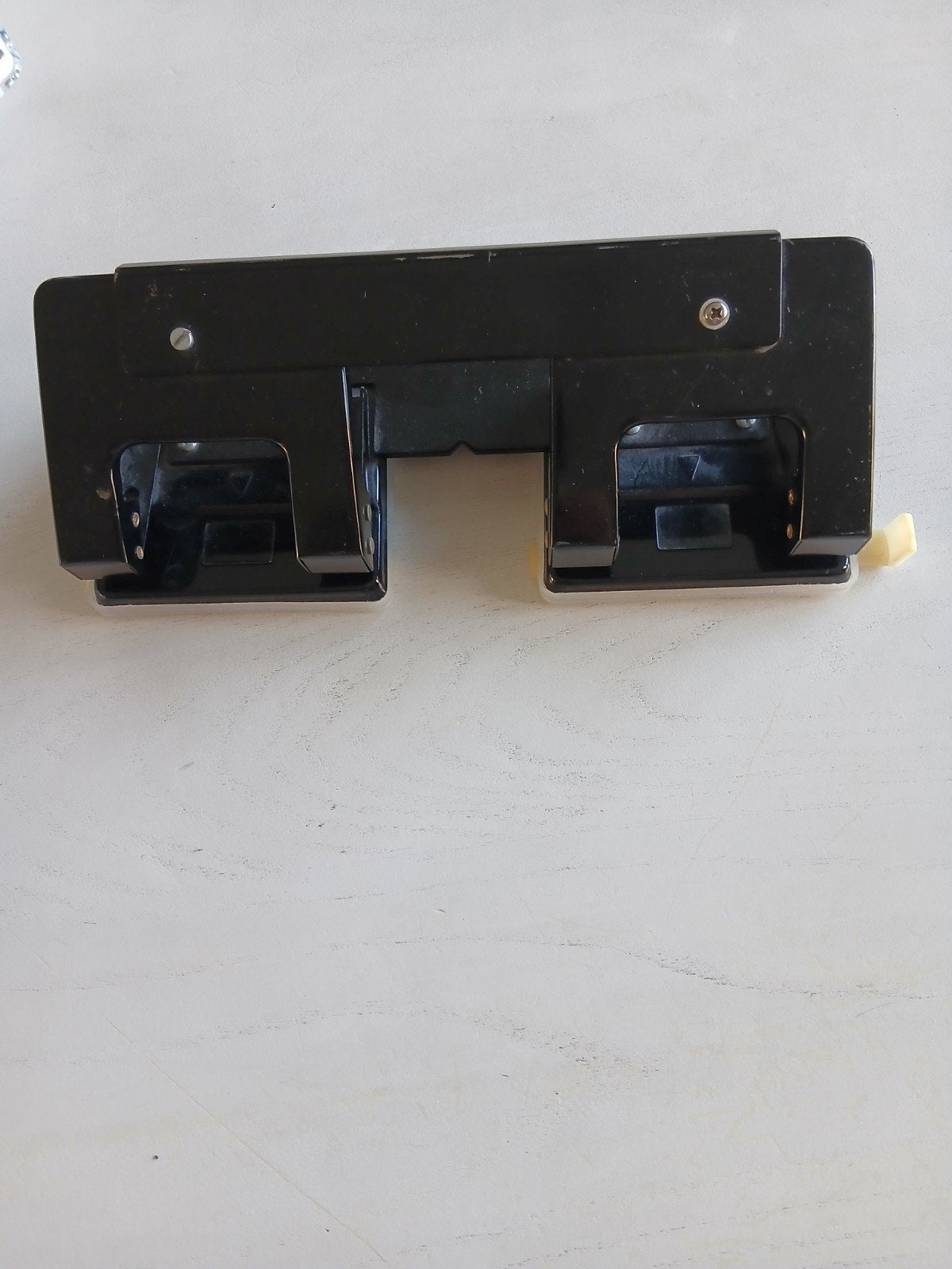 Zwarte perforator voor kantoor of thuis, Ophalen of Verzenden, Gebruikt