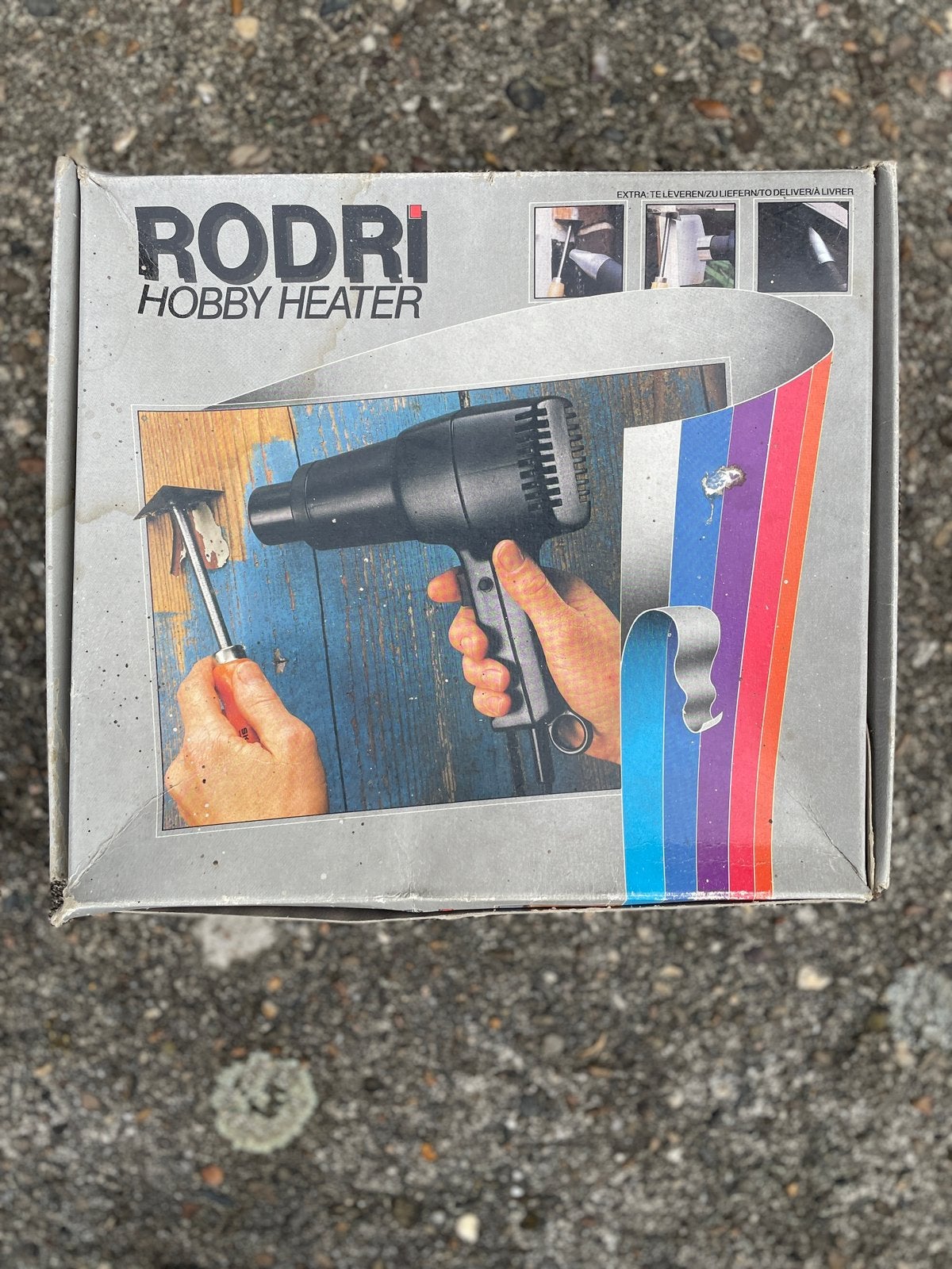 RODRI HOBBY HEATER, VERF AFBRAND APPARAAT, Ophalen, Gebruikt