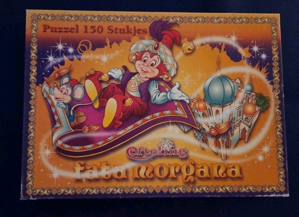 Efteling puzzel 150 stukjes - fata morgana / pardoes, Ophalen of Verzenden, Meer dan 50 stukjes, 6 jaar of ouder