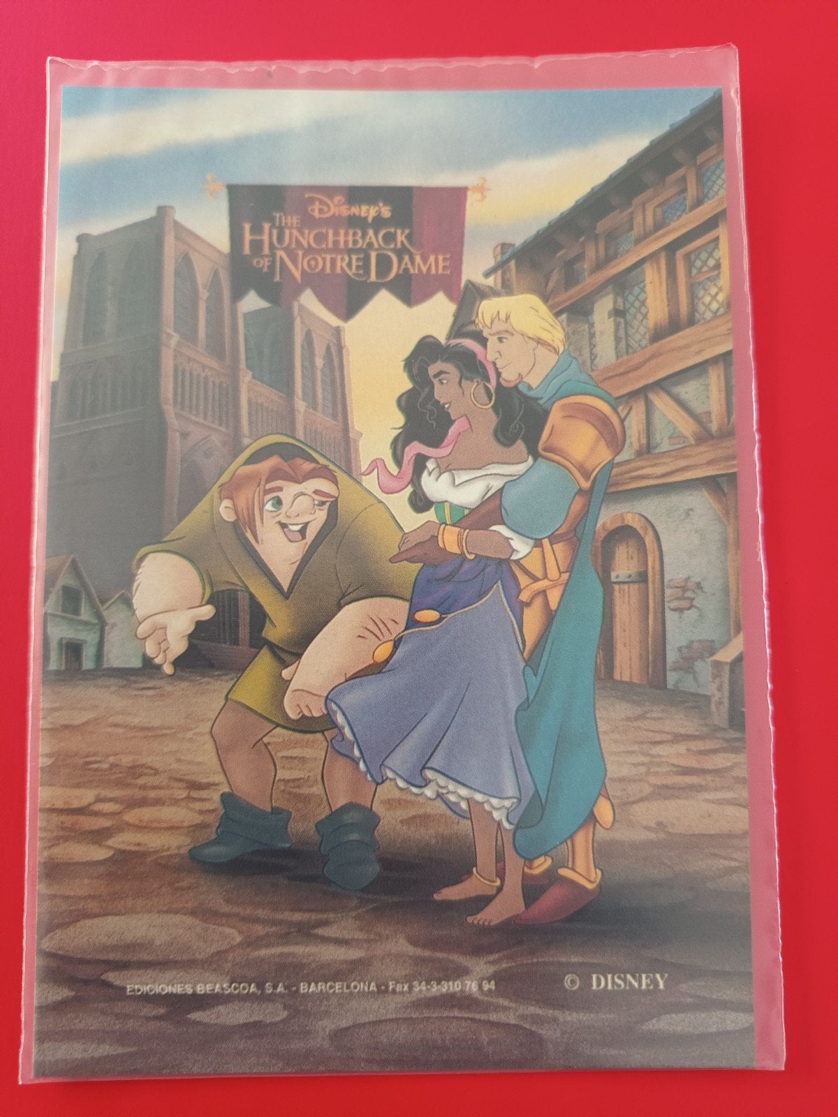 Ansichtkaart The Hunchback of Notre Dame (2), Ophalen of Verzenden, Overige figuren, Nieuw, Plaatje of Poster
