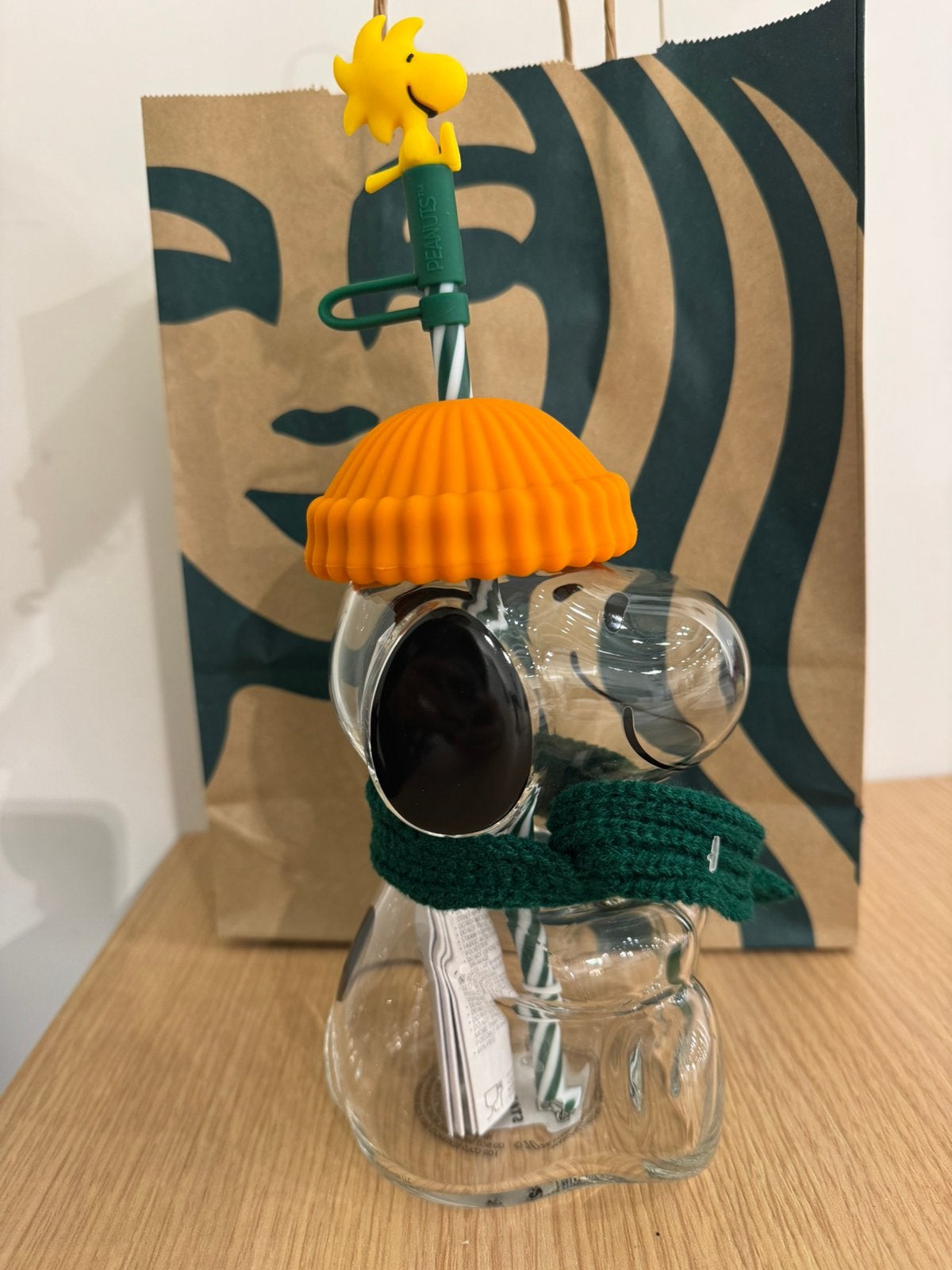 Unused snoopy x peanuts starbucks cold cup in the box, Ophalen of Verzenden, Nieuw