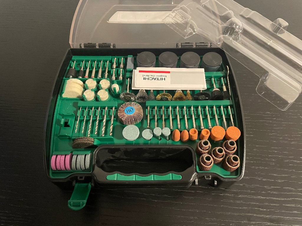 Hitachi 200-delig Accessoireset voor multitool/boormachine, Doe-het-zelf en Verbouw, Ophalen of Verzenden, Nieuw, Overige typen