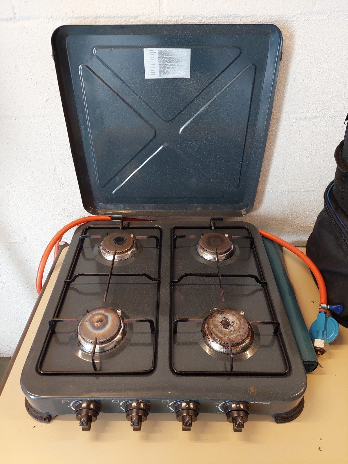 Gascomfort, gasstel met ontsteking, Ophalen, Gebruikt
