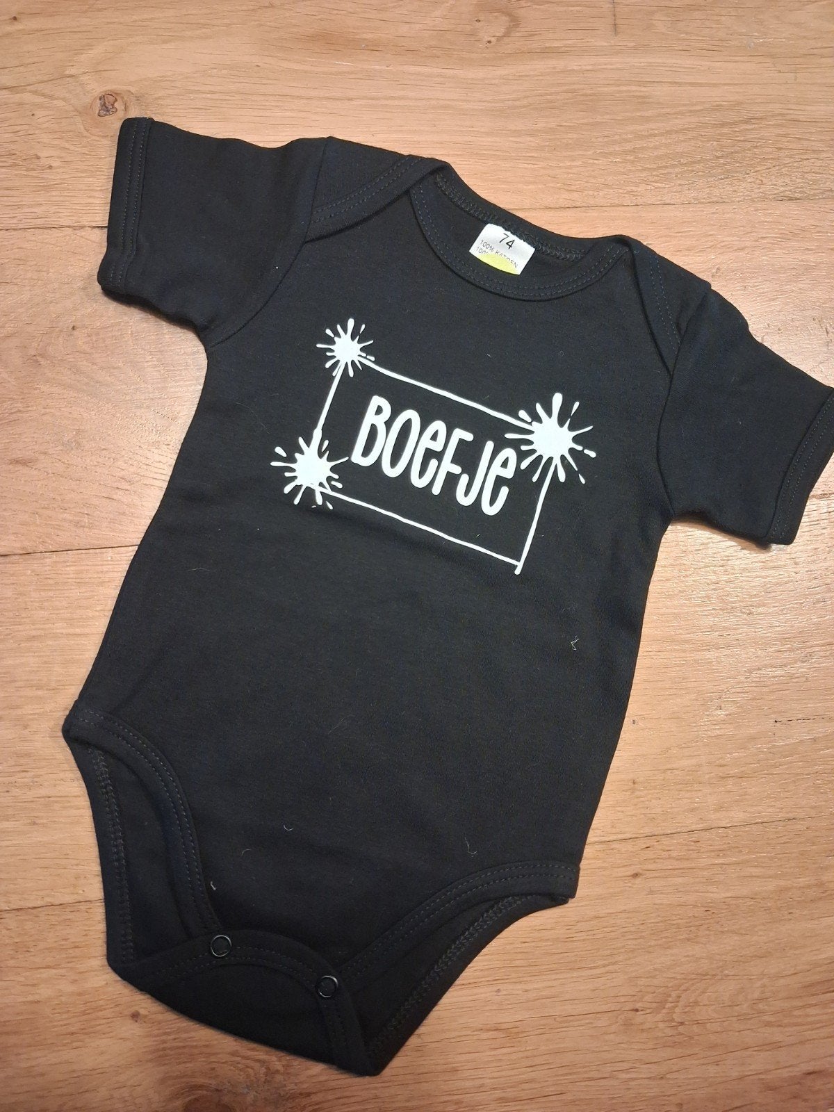 Romper met bedrukking, Ophalen of Verzenden, Nieuw, Jongetje of Meisje, Nacht- of Onderkleding