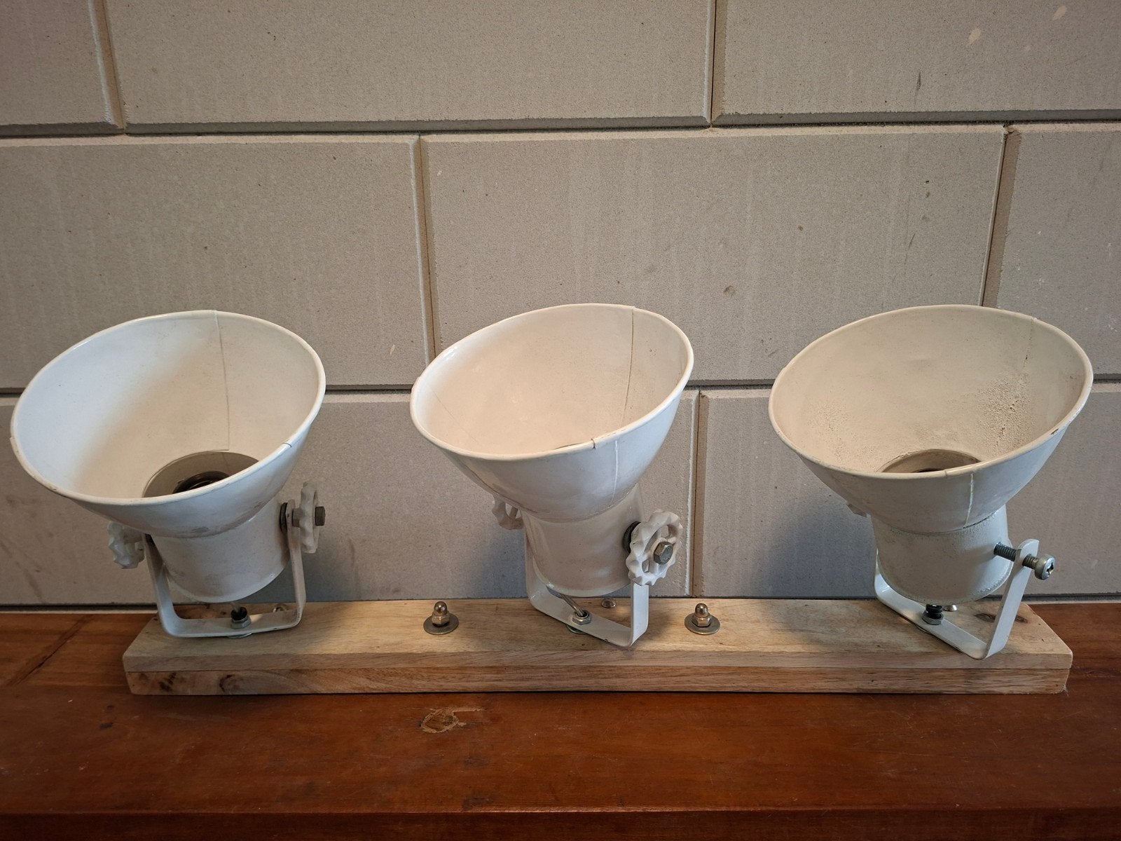 Te koop: Industriële Plafondlamp (Nieuwstaat), Ophalen of Verzenden, Zo goed als nieuw, Wit, Industrieel
