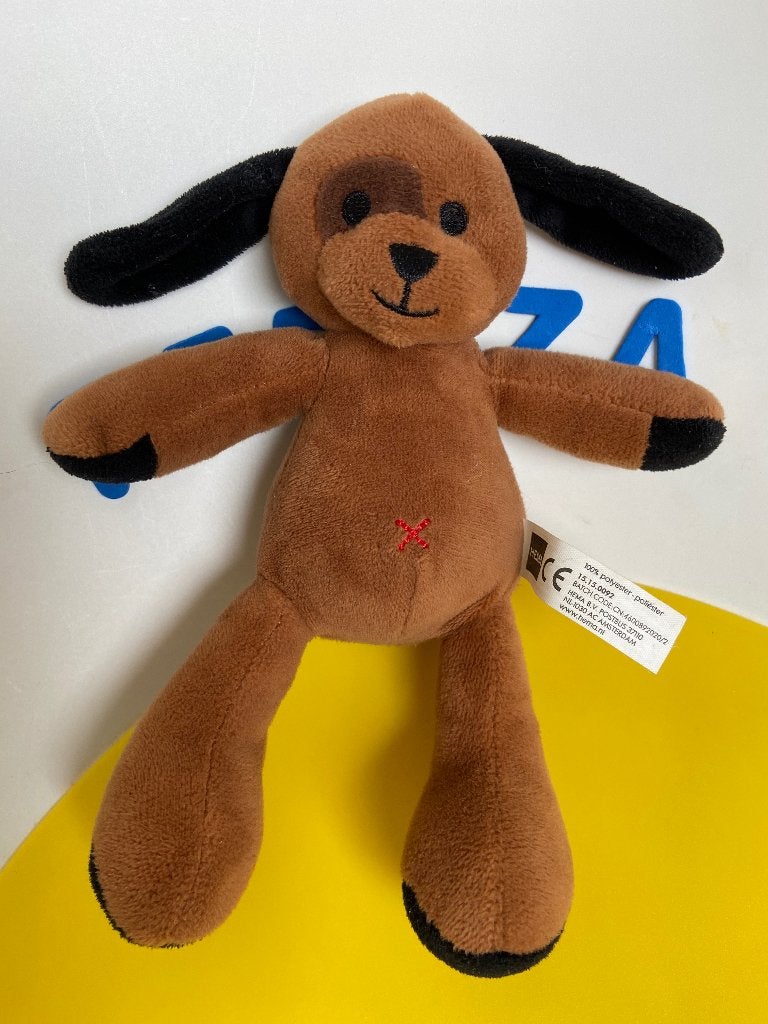 K2843 hema hond hondje bruin, Ophalen of Verzenden, Zo goed als nieuw, Overige typen