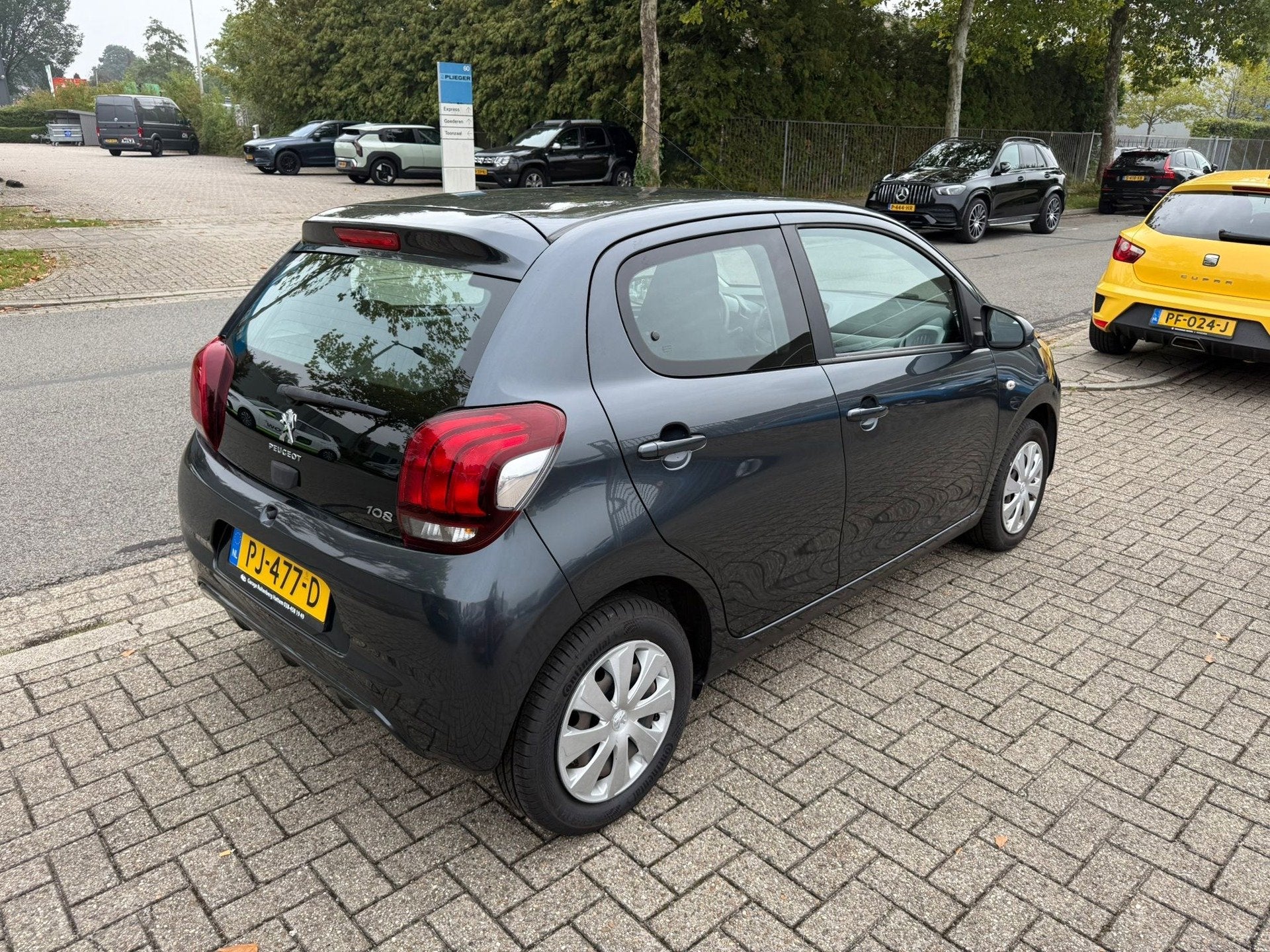 Peugeot 108 1.0 e-VTi Blue Lion, Airco, 5 Deurs, NAP NL Auto, Stof, Gebruikt, Euro 6, 4 stoelen