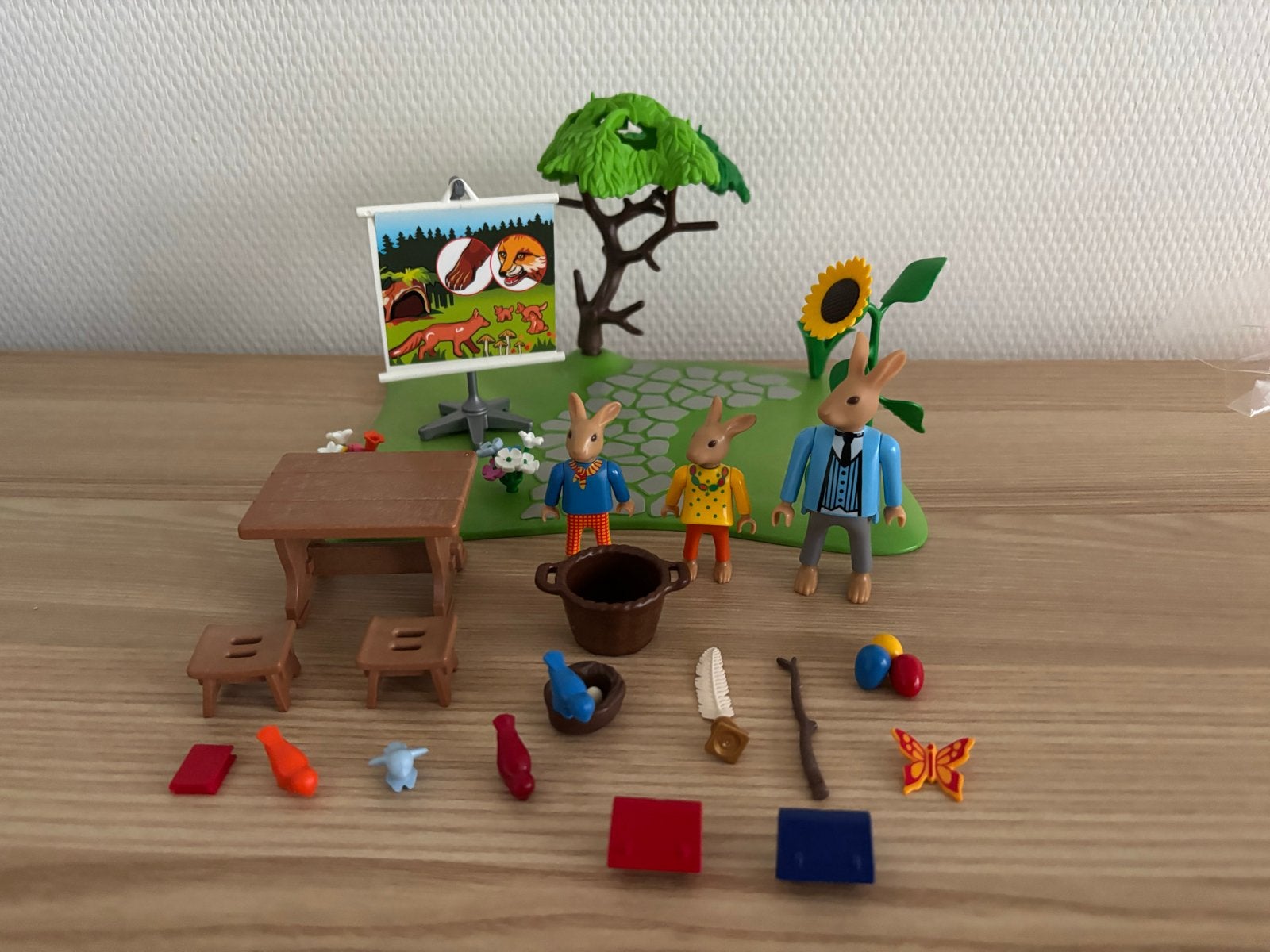 Playmobil Paasset met Konijnen en Accessoires, Ophalen of Verzenden, Zo goed als nieuw, Overige series, Figuren