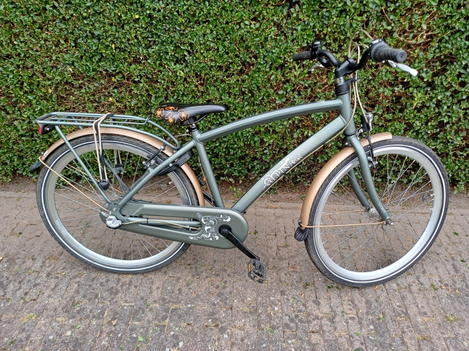 Kinderfiets Alpine Curve 24 Inch, Fietsen en Brommers, Fietsen | Cruisers en Lowriders, Minder dan 47 cm, Ophalen, Gebruikt, Staal