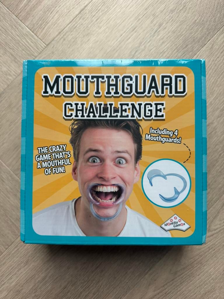 Geseald en nieuw: Spel Mouthguard challenge., Een of twee spelers, Ophalen of Verzenden, Nieuw