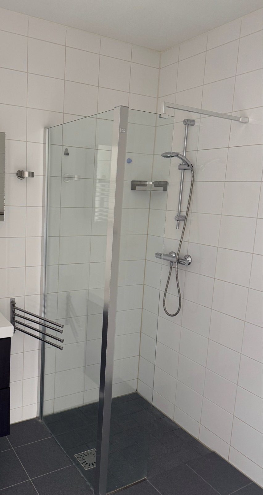 Gratis - Glazen douchecabine, Ophalen, Gebruikt, Chroom, Douche