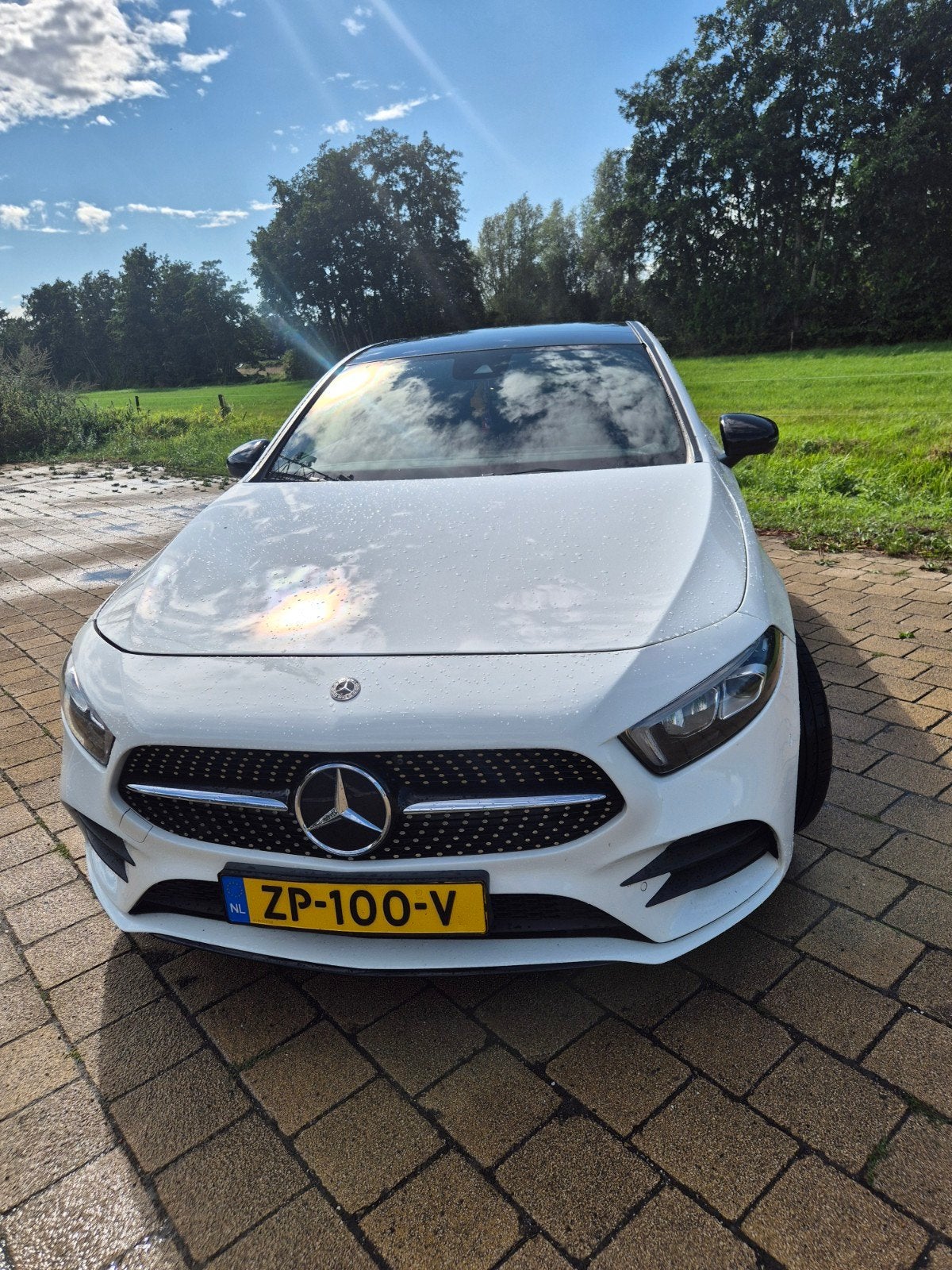 Mercedes-Benz A-Klasse A 180 d 116pk 7G-DCT 2018 Wit, Auto's, 1345 kg, 4 cilinders, Wit, Diesel