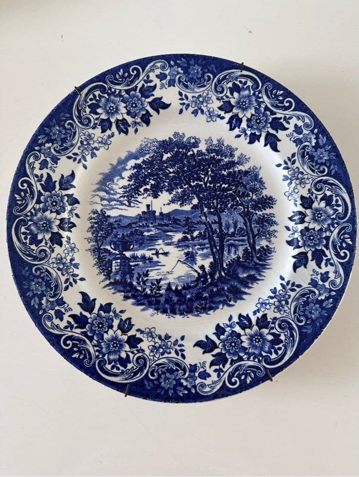 Vintage Ironstone Broadhurst Staffordshire bord, Ophalen of Verzenden