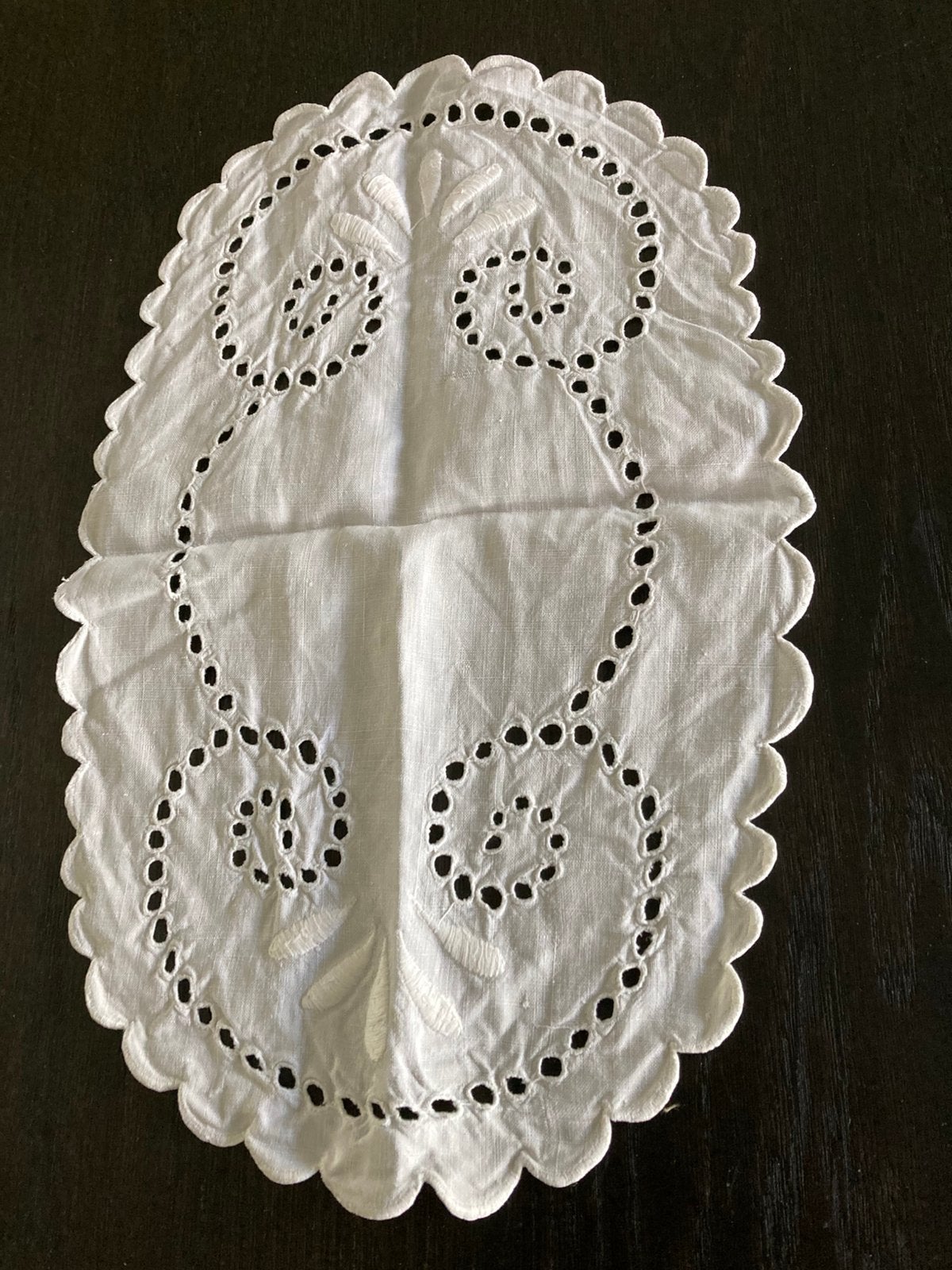2 kanten kleedjes, Ophalen of Verzenden