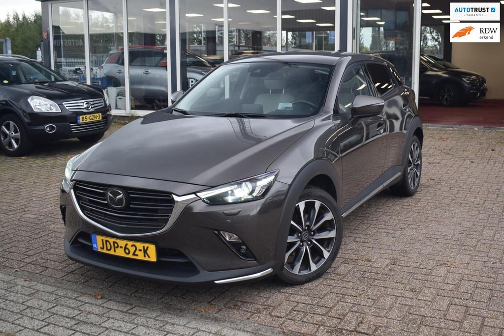 Mazda CX-3 2.0 SkyActiv-G 120 GT-M NAVIGATIE | LEDEREN INTER, Auto's, Mazda, Bedrijf, Te koop, CX-3, ABS, Achteruitrijcamera, Adaptive Cruise Control
