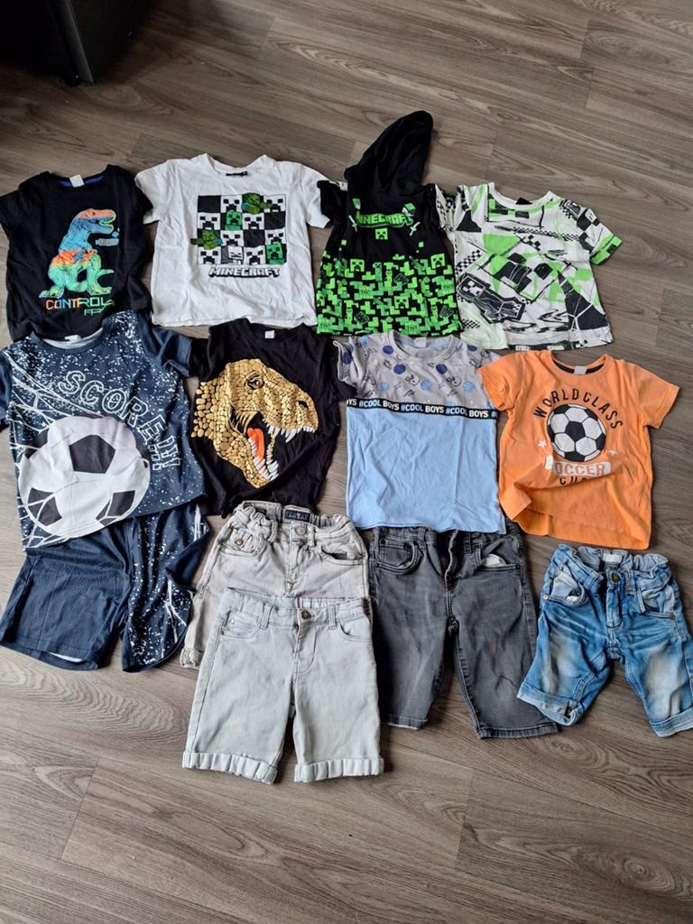 Zomer Jongens kleding.maat 122 128.t shirts broeken, Ophalen of Verzenden, Zo goed als nieuw, Maat 128