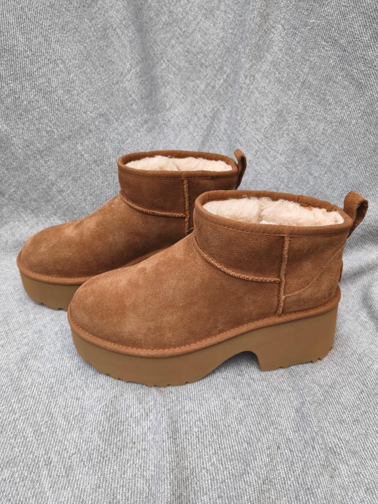 UGG Classic Ultra Mini Heights Boot maat 40, Bruin, Snowboots, Nieuw, Ophalen of Verzenden