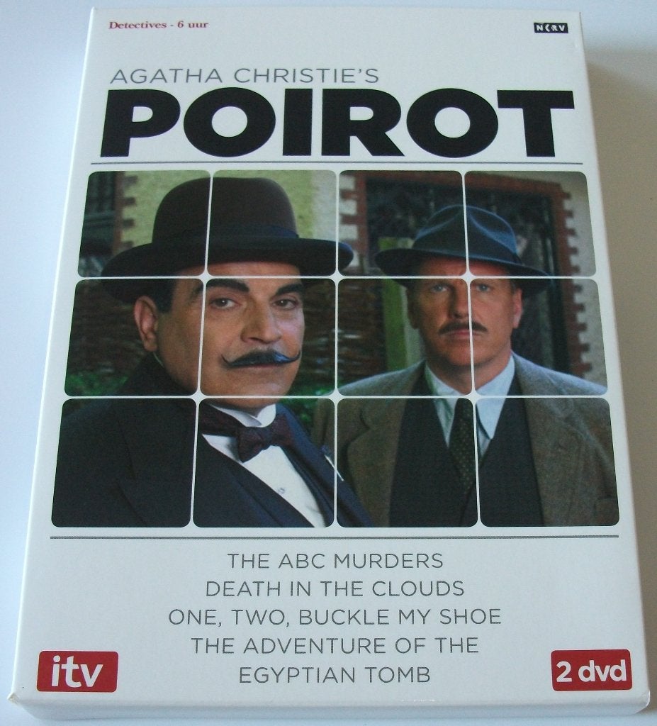 Dvd *** POIROT *** 2-Disc Boxset Het Beste Van Deel 1, Boxset, Ophalen of Verzenden, Zo goed als nieuw, Vanaf 6 jaar