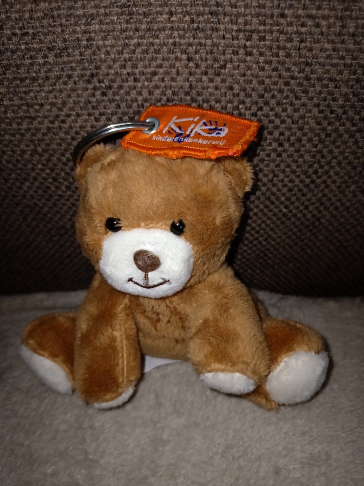 Kika bruine beren sleutelhanger., Ophalen of Verzenden, Zo goed als nieuw, Knuffel of Figuurtje