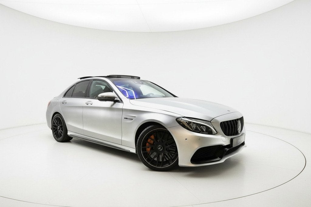 Mercedes-Benz C-klasse 63 AMG S KERAMISCH/SCHAAL/BOM VOL, Auto's, Automaat, Achterwielaandrijving, Gebruikt, 510 pk