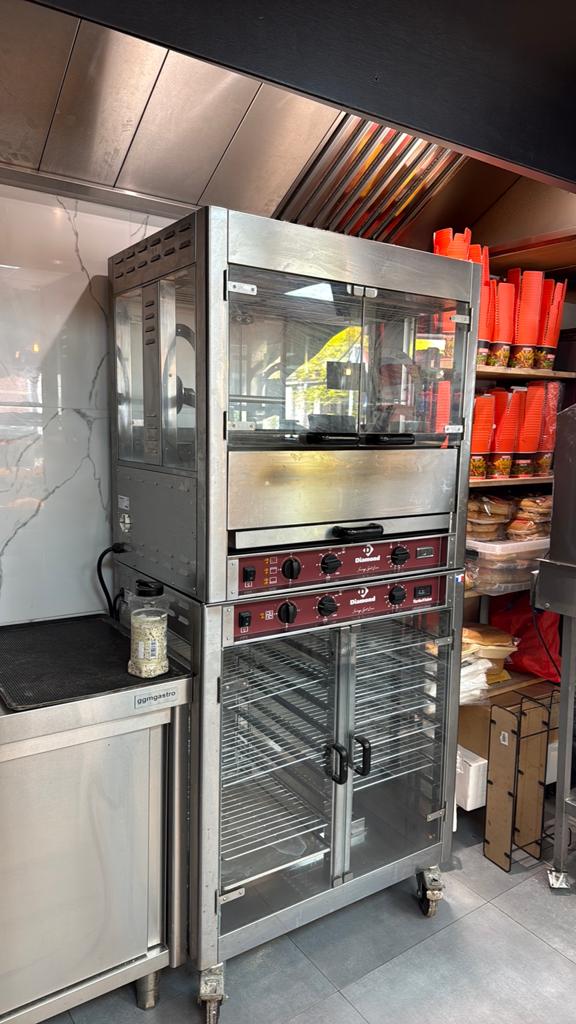 Diamond TurboVision Kippengrill met Warmhoudkast, Ophalen, Gebruikt, Fornuis, Frituur en Grillen