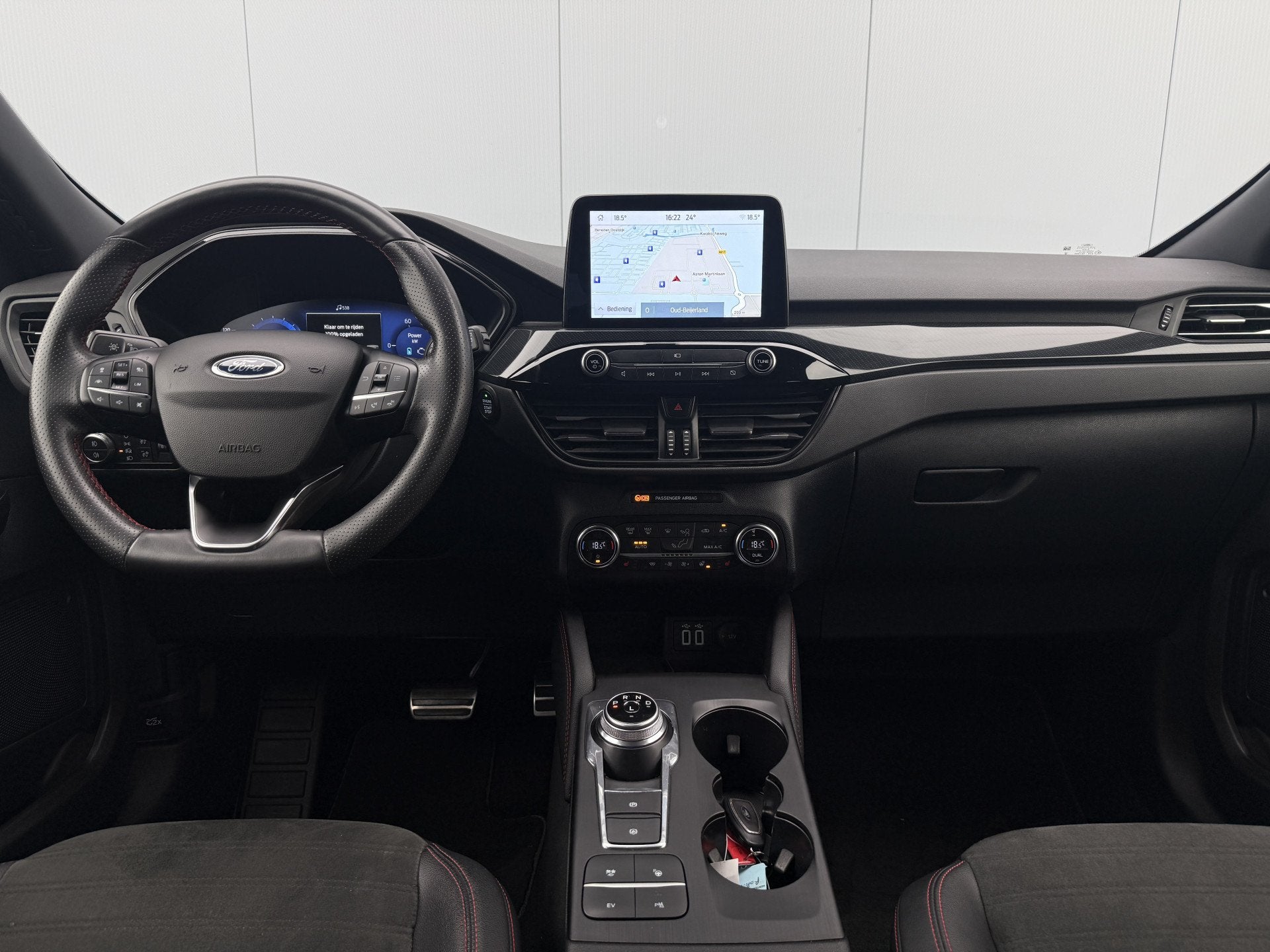 Ford Kuga 2.5 PHEV ST-Line X Automaat Carplay/Trekhaak/19inc, Gebruikt, Euro 6, 4 cilinders, Blauw