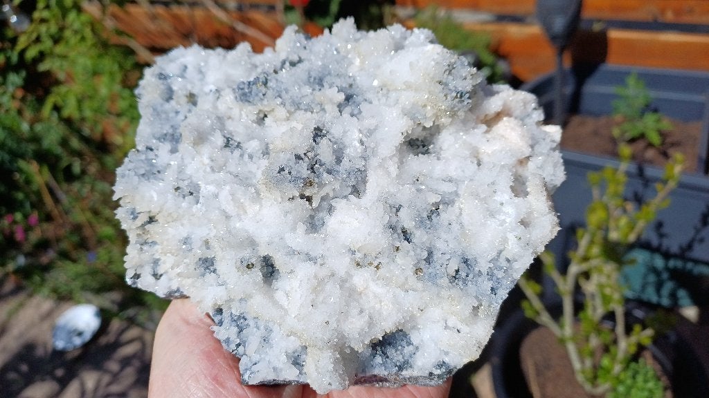 2.4 Kwarts (2 srt) Chalcopyriet Sfaleriet Madan Bulgarije, Ophalen of Verzenden, Mineraal