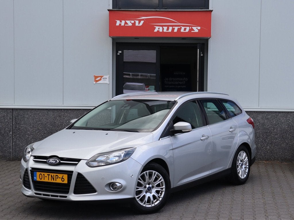 Ford Focus Wagon 1.6 EcoBoost Titanium LPG navi LM airco, Auto's, Gebruikt, 1302 kg, 4 cilinders, Origineel Nederlands