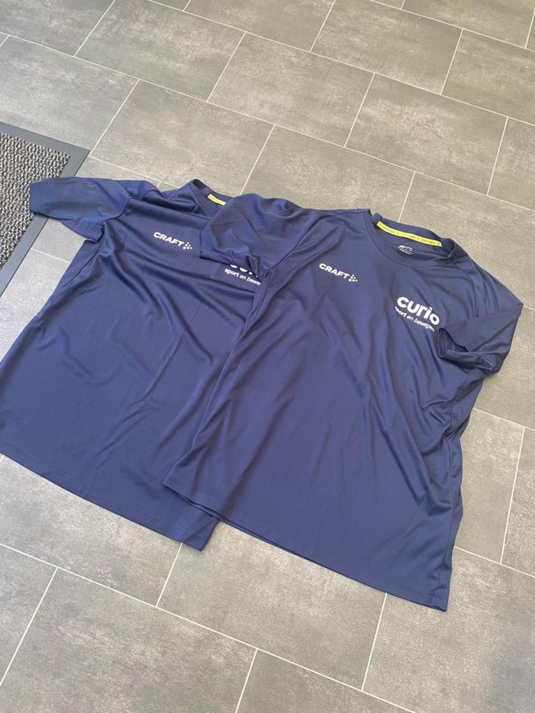 Curio Kleding sport en bewegen niv 4, Ophalen, Blauw, Overige maten, Zo goed als nieuw