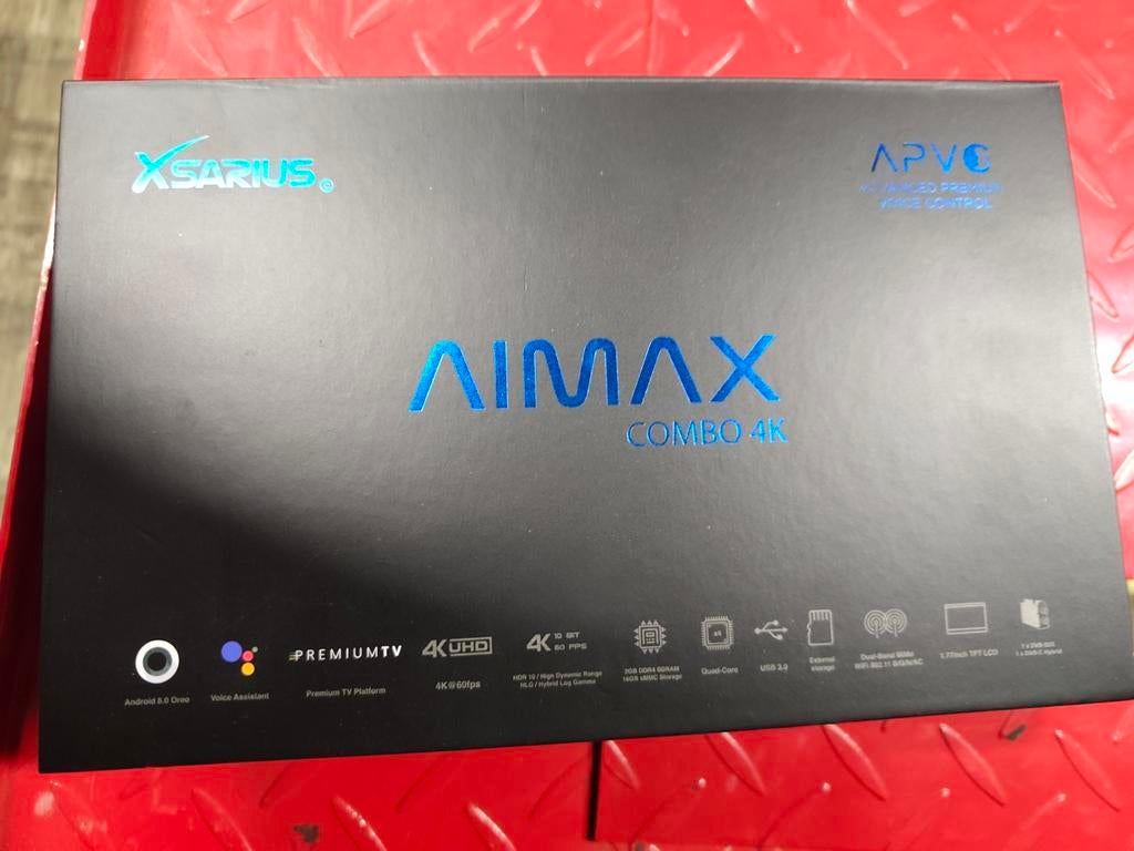 Xsarus Aimax Combo 4K Android TV Box - Zo goed als nieuw, Ophalen of Verzenden, Zo goed als nieuw, Decoder