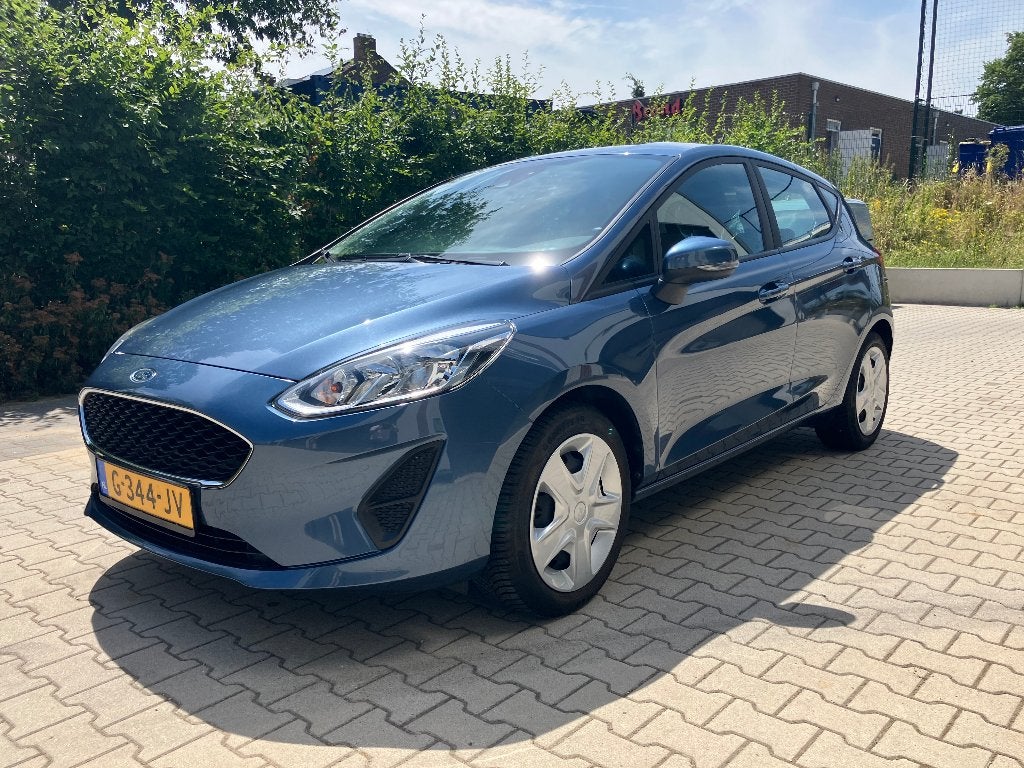 Ford Fiësta 1.1 85pk 5dr 2019 Blauw, Auto's, Ford, Voorwielaandrijving, 4 cilinders, Blauw, 49 €/maand