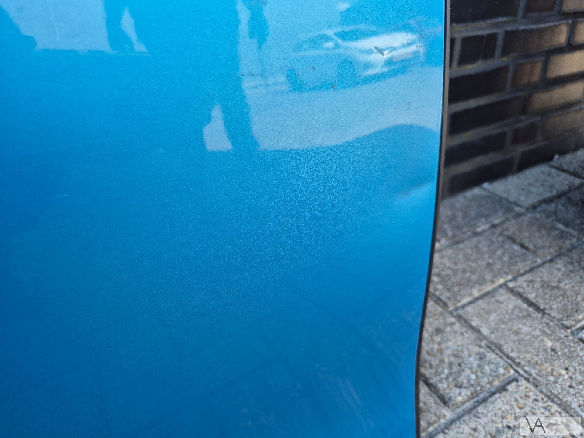 Mini F55 2013 - 2022 deur portier rechts achter blauw €250, Gebruikt, -, Deur, -